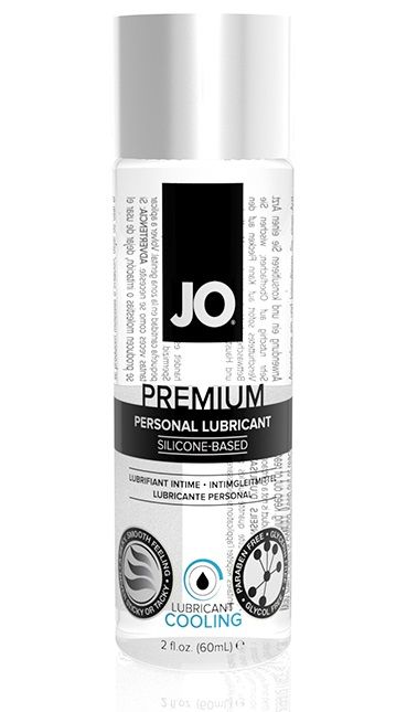 Охлаждающий лубрикант на силиконовой основе JO Personal Premium Lubricant Cooling - 60 мл. - System JO - купить с доставкой в Невинномысске