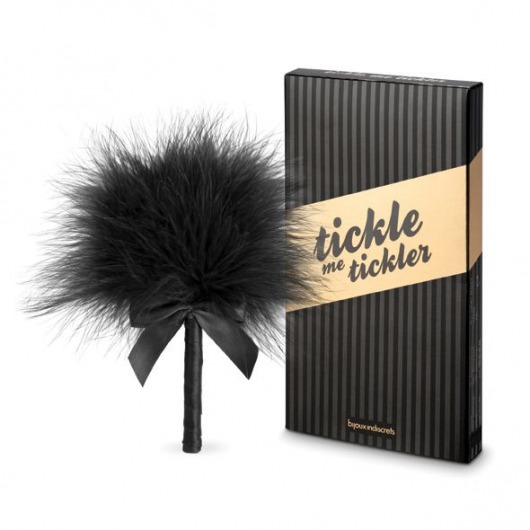 Пуховка для эротических игр Tickle Me Tickler - Bijoux Indiscrets - купить с доставкой в Невинномысске