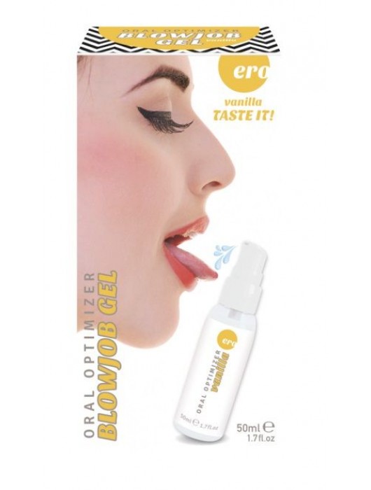 Увлажняющий гель для орального секса с ароматом ванили - 50 мл. - Ero - купить с доставкой в Невинномысске
