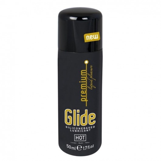 Интимный гель на силиконовой основе Premium Glide - 50 мл. - HOT - купить с доставкой в Невинномысске