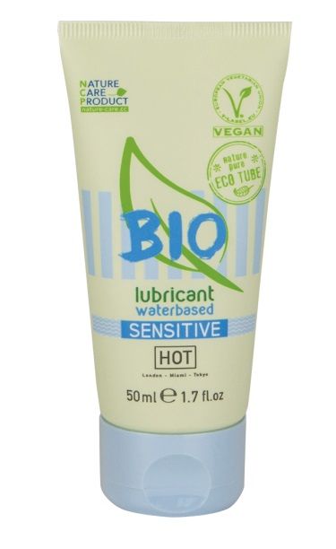 Органический лубрикант для чувствительной кожи Bio Sensitive - 50 мл. - HOT - купить с доставкой в Невинномысске