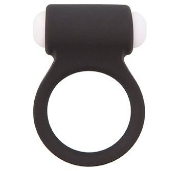 Чёрное эрекционное виброкольцо LIT-UP SILICONE STIMU RING 3 BLACK - Dream Toys - в Невинномысске купить с доставкой