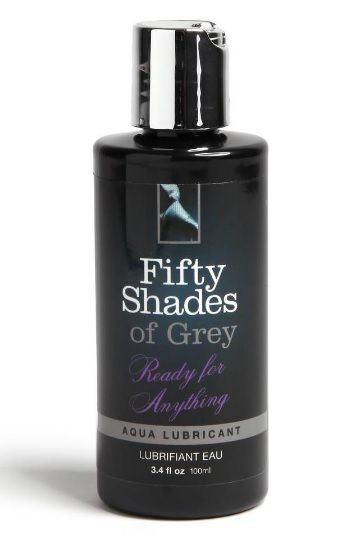 Лубрикант на водной основе Ready for Anything Aqua Lubricant - 100 мл. - Fifty Shades of Grey - купить с доставкой в Невинномысске