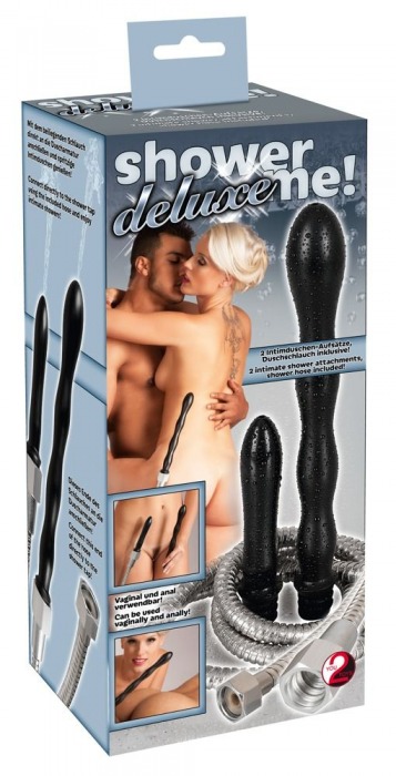 Набор для интимного душа Shower me Deluxe - Orion - купить с доставкой в Невинномысске