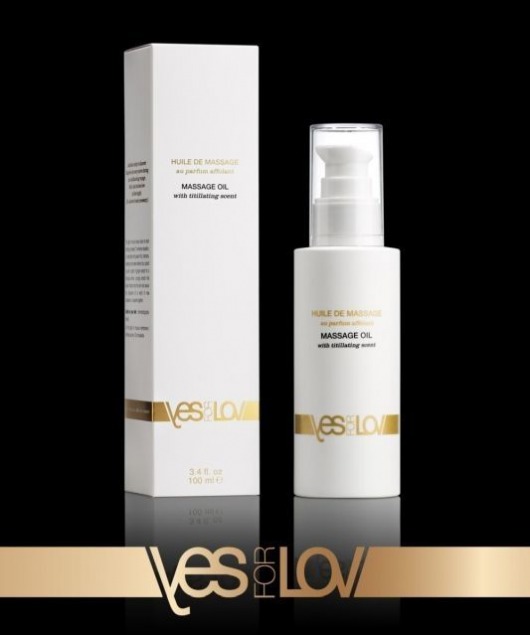 Массажное масло TITILLATING MASSAGE OIL - 100 мл. - YESforLOV - купить с доставкой в Невинномысске