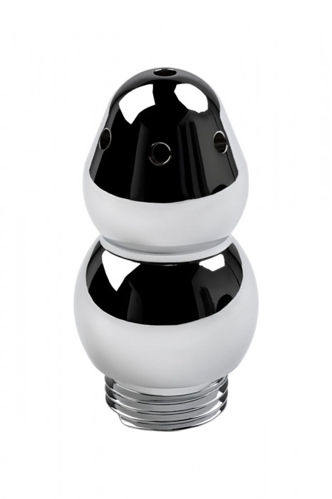 Металлический анальный душ с тремя насадками - ToyFa - купить с доставкой в Невинномысске