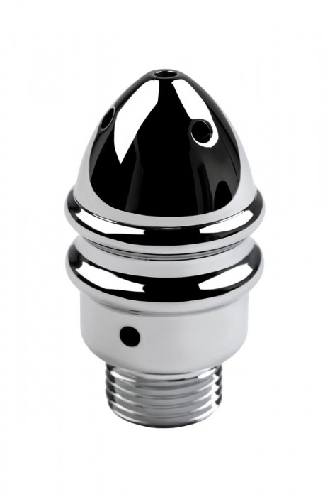 Металлический анальный душ с тремя насадками - ToyFa - купить с доставкой в Невинномысске