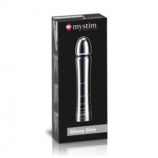 Фаллоимитатор для электростимуляции Glossy Glen Dildo - 14 см. - MyStim - купить с доставкой в Невинномысске