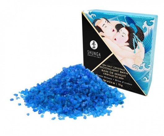 Соль для ванны Bath Salts Ocean Breeze с ароматом морской свежести - 75 гр. -  - Магазин феромонов в Невинномысске