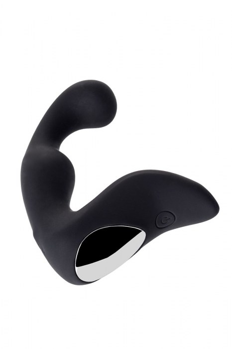 Чёрный изогнутый вибростимулятор простаты Erotist - Erotist Adult Toys - в Невинномысске купить с доставкой