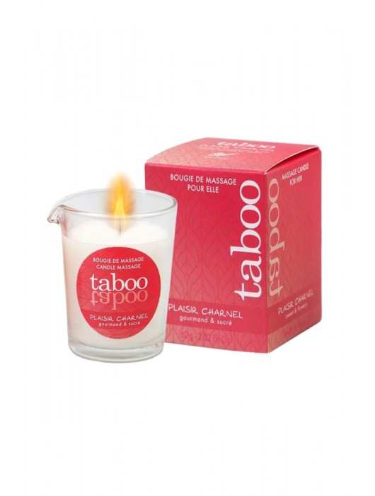 Массажное аромамасло с афродизиаками для женщин RUF Taboo Plaisir charnel - 60 гр. - RUF - купить с доставкой в Невинномысске