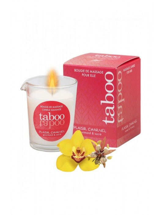 Массажное аромамасло с афродизиаками для женщин RUF Taboo Plaisir charnel - 60 гр. - RUF - купить с доставкой в Невинномысске