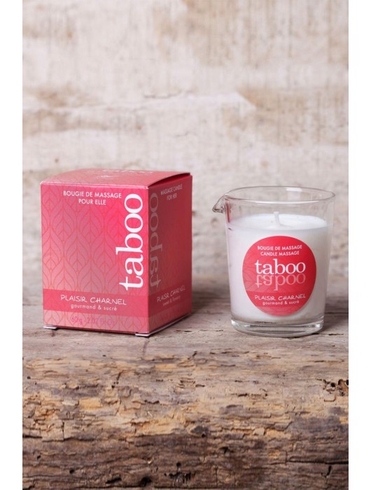 Массажное аромамасло с афродизиаками для женщин RUF Taboo Plaisir charnel - 60 гр. - RUF - купить с доставкой в Невинномысске