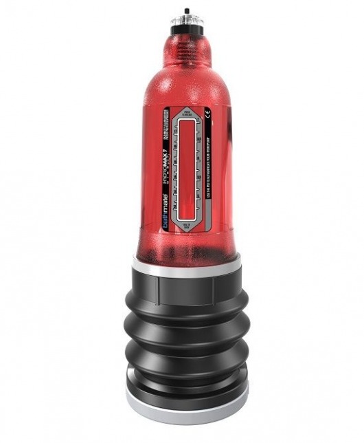 Красная гидропомпа HydroMAX7 Wide Boy - Bathmate - в Невинномысске купить с доставкой