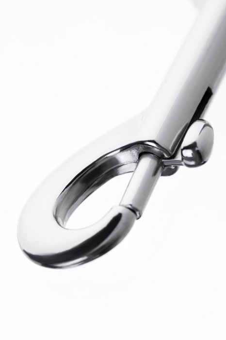 Серебристый двухсторонний карабин TOYFA Metal - ToyFa - купить с доставкой в Невинномысске