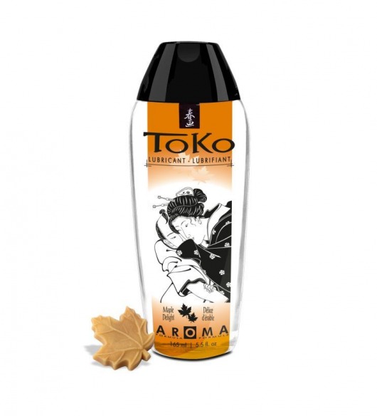 Интимный гель TOKO Maple Delight с ароматом кленового сиропа - 165 мл. - Shunga - купить с доставкой в Невинномысске