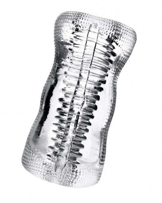 Прозрачный мастурбатор Lingam Asha - ToyFa - в Невинномысске купить с доставкой