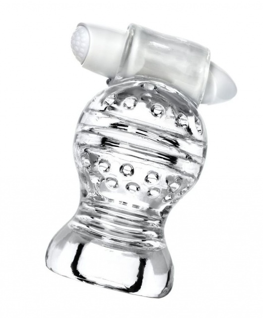 Прозрачный мастурбатор Lingam Shakti - ToyFa - в Невинномысске купить с доставкой