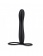 Черная насадка на пенис для двойной стимуляции Mojo BlackJack - 15 см. - Seven Creations - в Невинномысске купить с доставкой