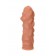 Телесная реалистичная насадка KOKOS Extreme Sleeve 11 с дополнительной стимуляцией - 12,7 см. - KOKOS - в Невинномысске купить с доставкой