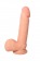 Перезаряжаемый вибратор-реалистик с пультом ДУ - 17 см. - ToyFa купить в Невинномысске с доставкой в Orgasmix.ru Перезаряжаемый вибратор-реалистик с пультом ДУ - 17 см. - ToyFa