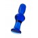 Голубая стеклянная анальная втулка - 12 см. - Sexus в Невинномысске Голубая стеклянная анальная втулка - 12 см. - Sexus