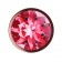 Пробка цвета розового золота с малиновым кристаллом Diamond Ruby Shine L - 8,3 см. - Lola Games - купить с доставкой в Невинномысске