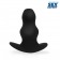 Черный рельефный анальный стимулятор-тоннель - 11 см. - Sex Expert в Невинномысске Черный рельефный анальный стимулятор-тоннель - 11 см. - Sex Expert