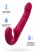 Малиновый безремневой страпон Lapis - 23 см. - Lovense - купить с доставкой в Невинномысске