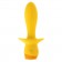 Желтая анальная вибропробка Mellow Yellow - 13,5 см. - Selopa