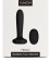 Чёрный анальный вибростимулятор Primo с функцией нагрева - 12 см. - Svakom в Невинномысске Чёрный анальный вибростимулятор Primo с функцией нагрева - 12 см. - Svakom